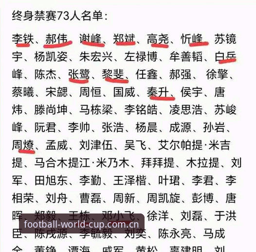 足球圈反腐风暴深度解析：17人终身禁足名单与买球平台安全投注必备知识